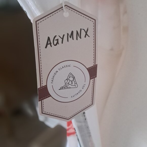 AGYMNX Floral Strap a-line sundress cami midi tie up front lace up back L NWT - Picture 10 of 11